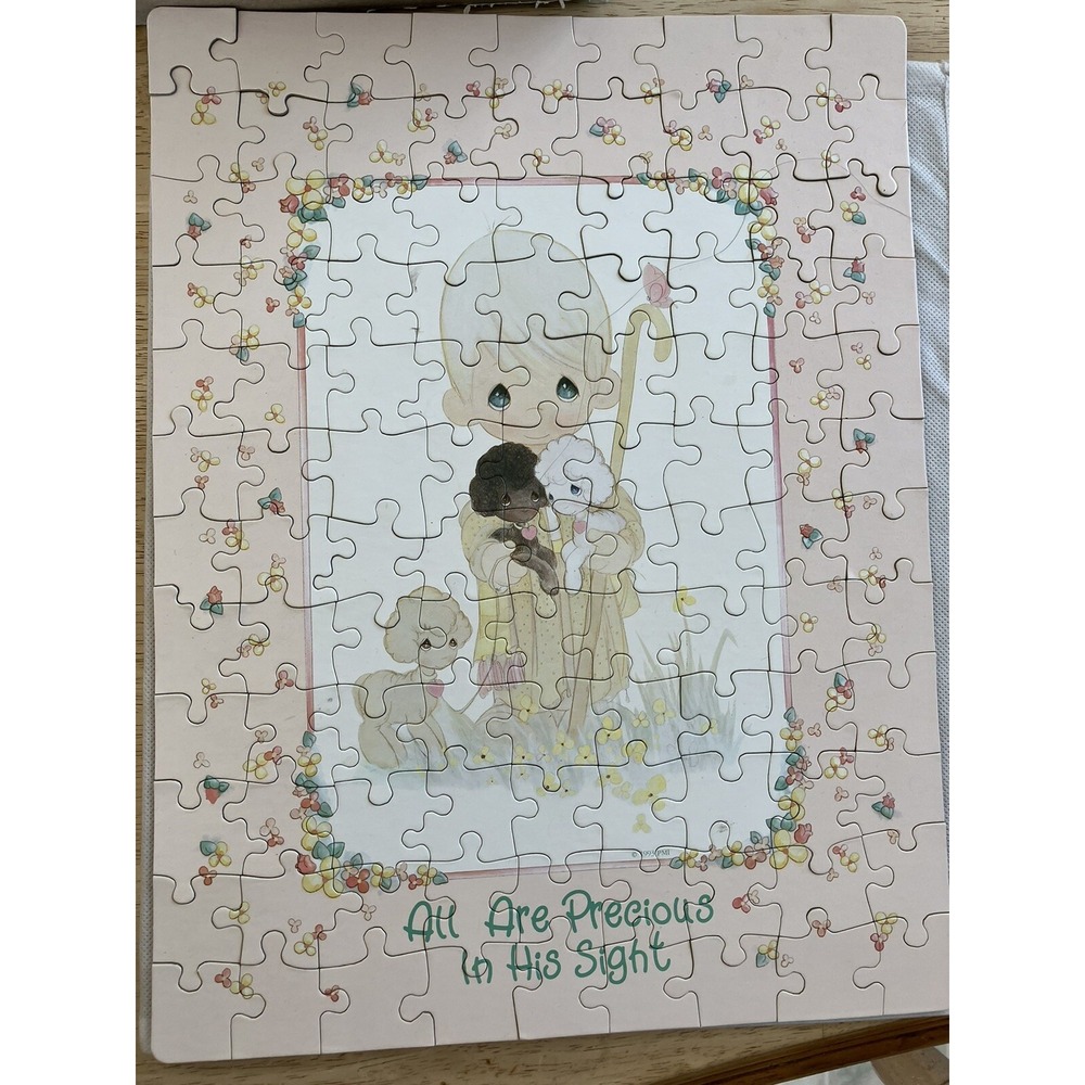Precious Moments Jigsaw Puzzle - All Are Precious In His Sight - 100 Pieces